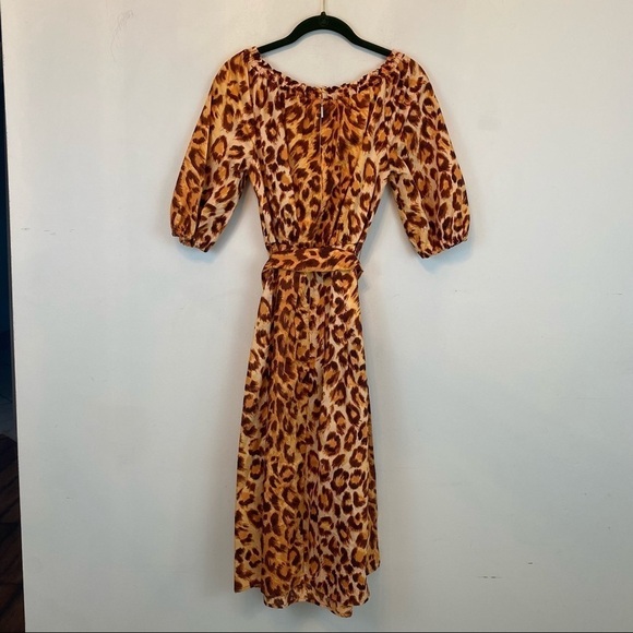KATE SPADE panthera cheetah print dress - Picture 8 of 9